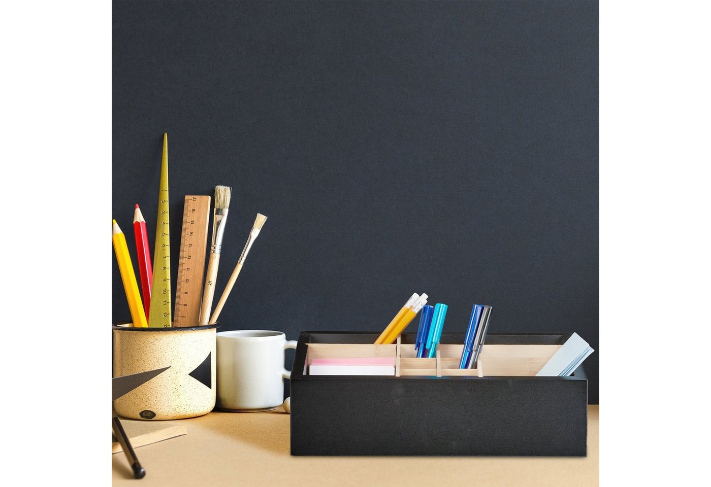 Thumbnail - relaxdays Organizer Schreibtisch Organizer 12 Fächer