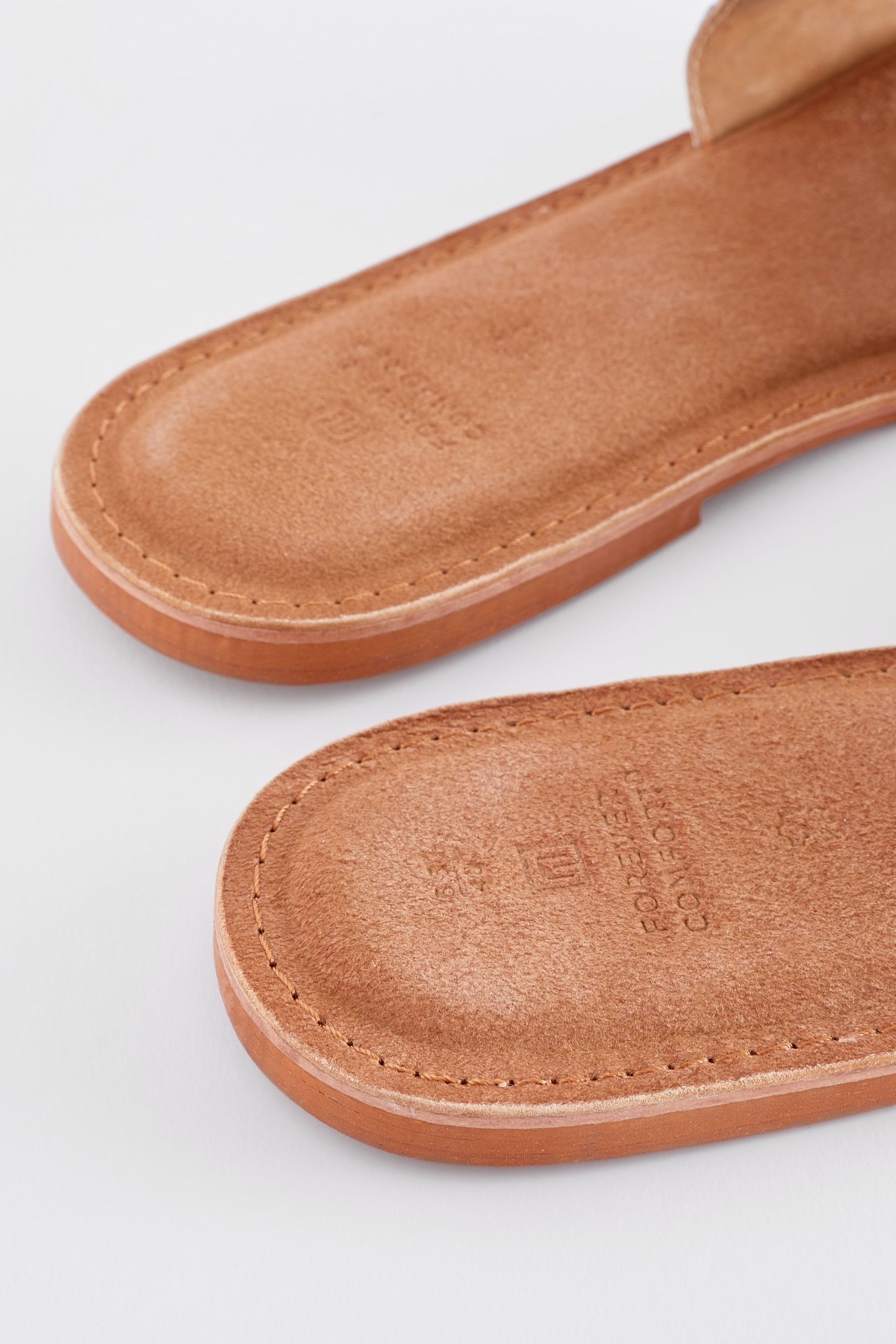 Next Forever-Komfort ® Lederpantolette mit Perlen günstig online kaufen