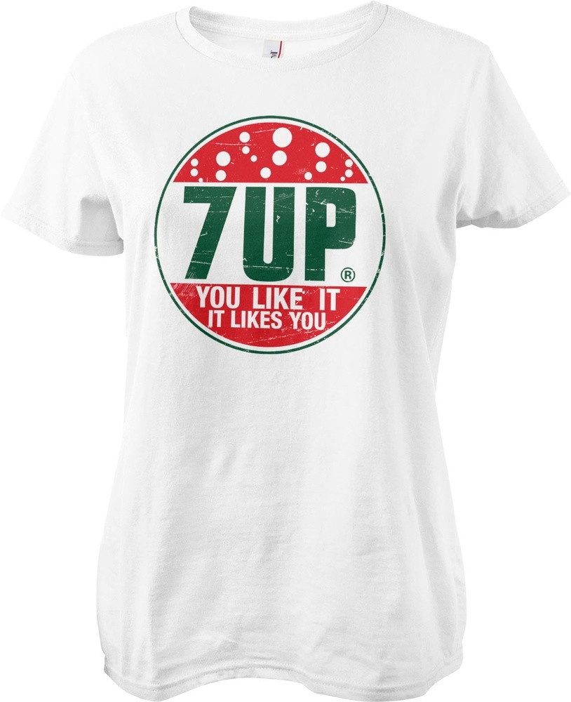 7Up T-Shirt Retro You Like It Girly Tee