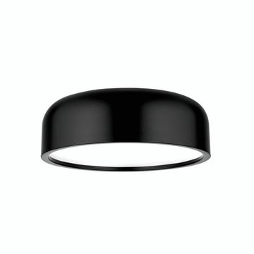 click-licht Deckenleuchte Deckenleuchte Perleto in Schwarz-matt E27 350mm, keine Angabe, Leuchtmittel enthalten: Nein, warmweiss, Deckenlampe, Deckenbeleuchtung, Deckenlicht