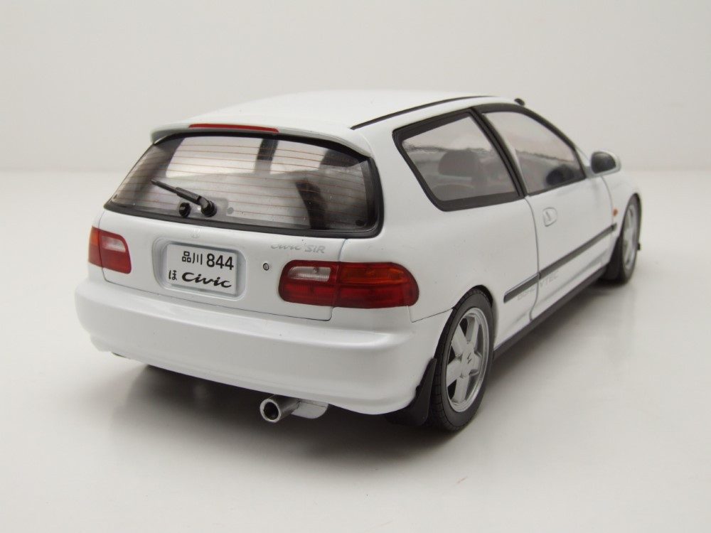 Solido Modellauto Honda Civic EG6 1991 weiß, Maßstab 1:18