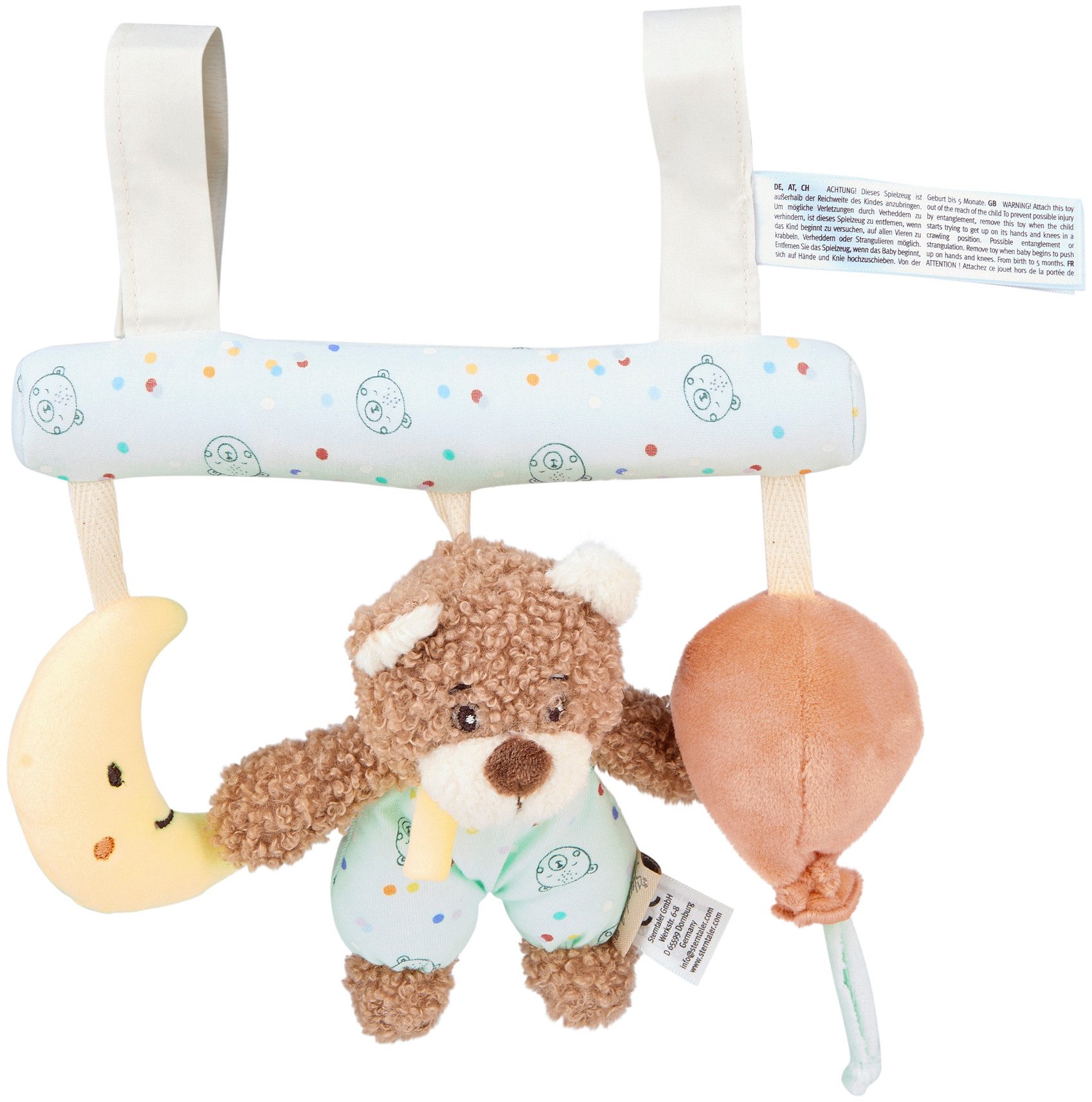 Sterntaler® Greifspielzeug Spielzeug Aufhänger Bär Bo