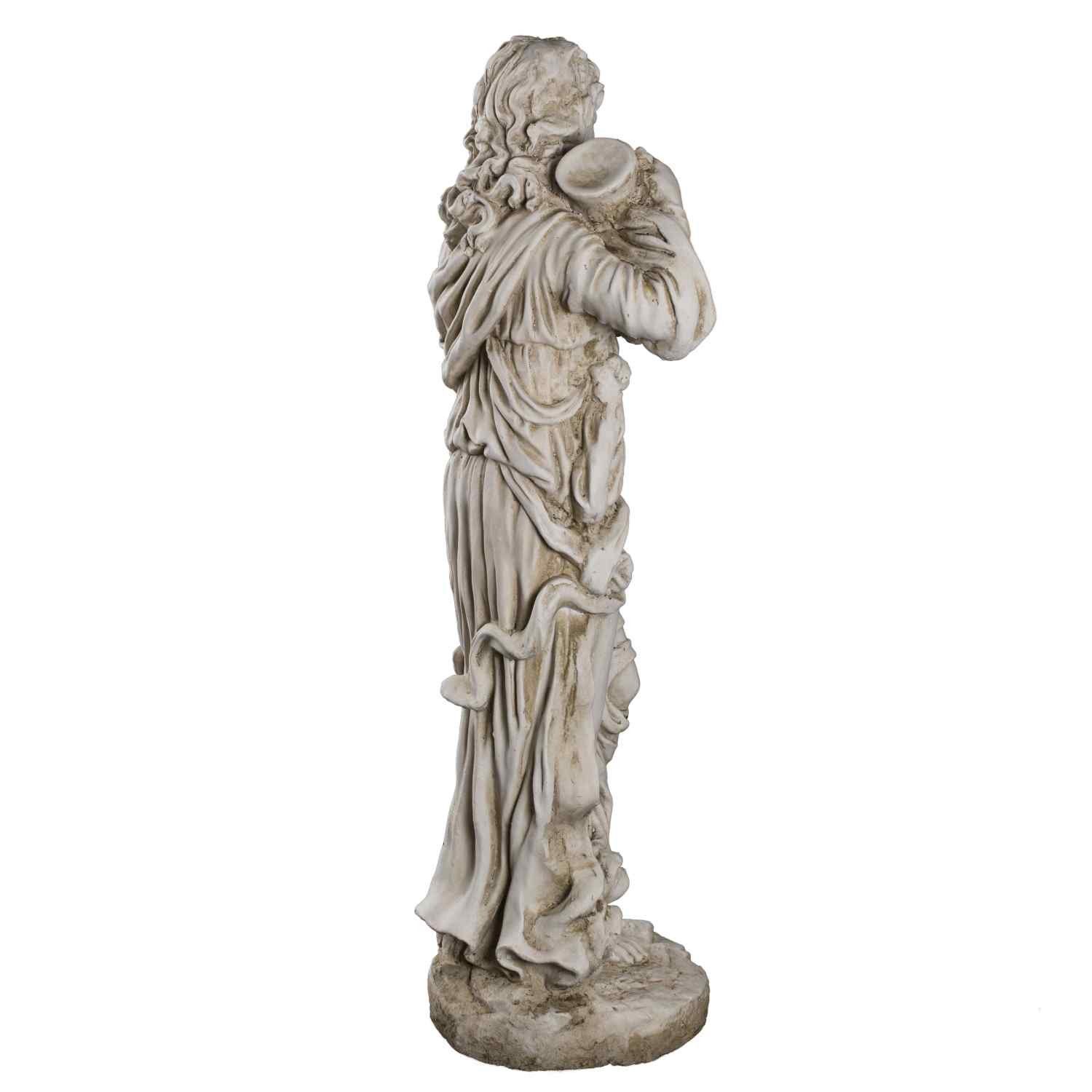 Statue Figur Wassertägerin 74cm Dekofigur 14018 Dekofigur BIRENDY 8kg Große antike