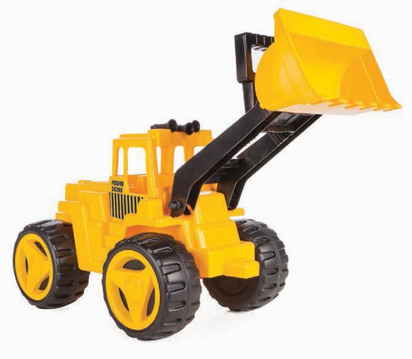 Pilsan Spielzeug-Auto Spielzeug-Bulldozer 06205, Bagger, beweglicher Arm, Schaufel, bis 20 kg, ab 3 Jahren, Kunststoff