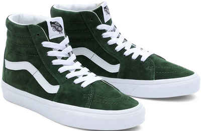 Vans SK8-Hi Sneaker mit kontrastfarbenem Logobadge an der Ferse