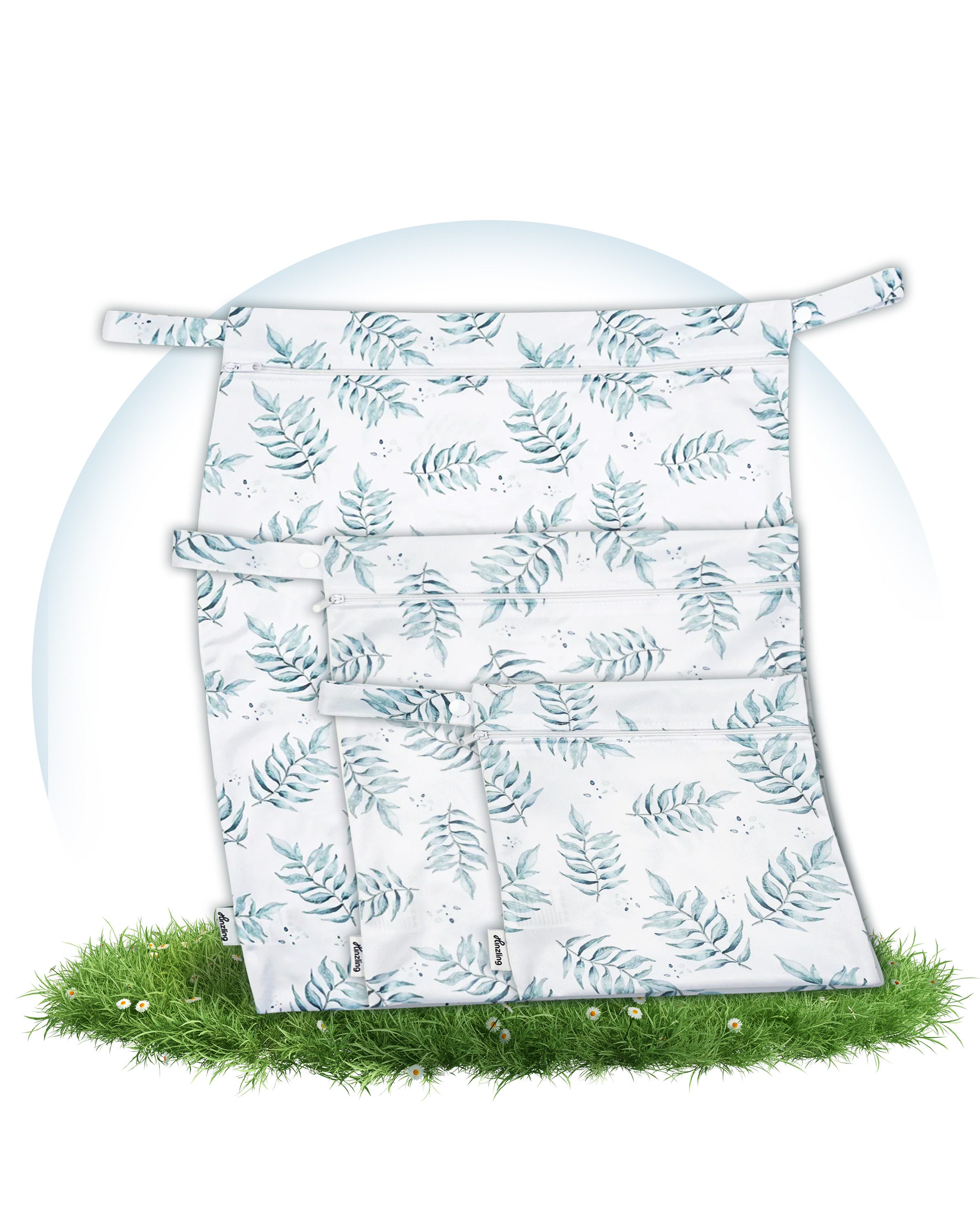 Hinzling Windeltasche Wetbag für Тканинні підгузки – Еко-товарe Wetbags aus recyceltem Polyester