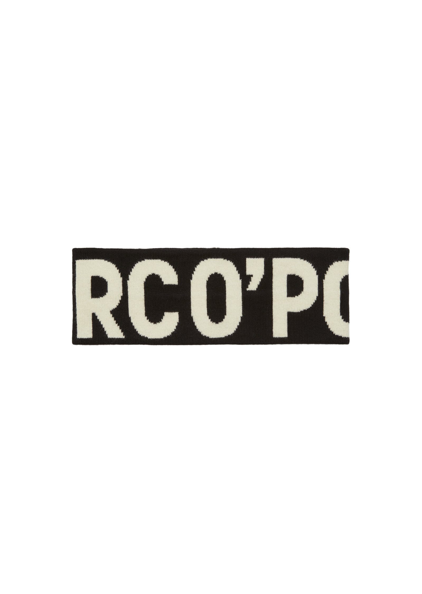 Marc O'Polo Flat Cap mit plakativem Logo schwarz