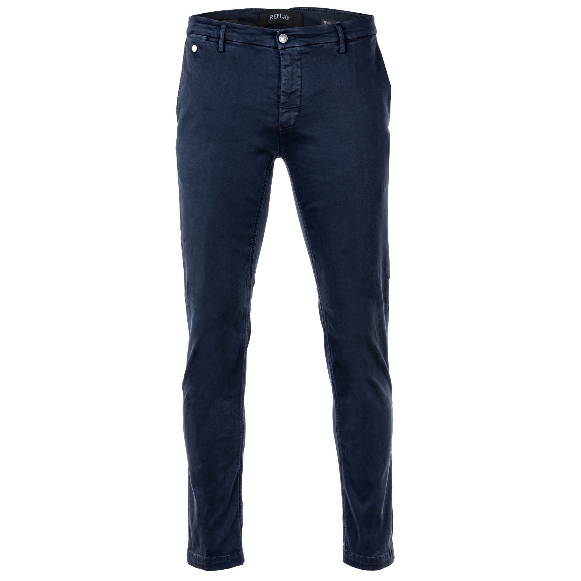 Replay Herren Jeans ANBASS - Slim Fit - Blau - Light Blue Denim Online