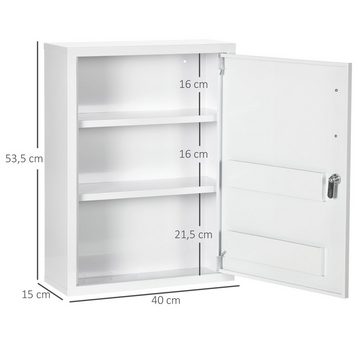 Kleankin Medizinschrank (Set, 1-St., 1 Medizinschrank) Breite 40 cm