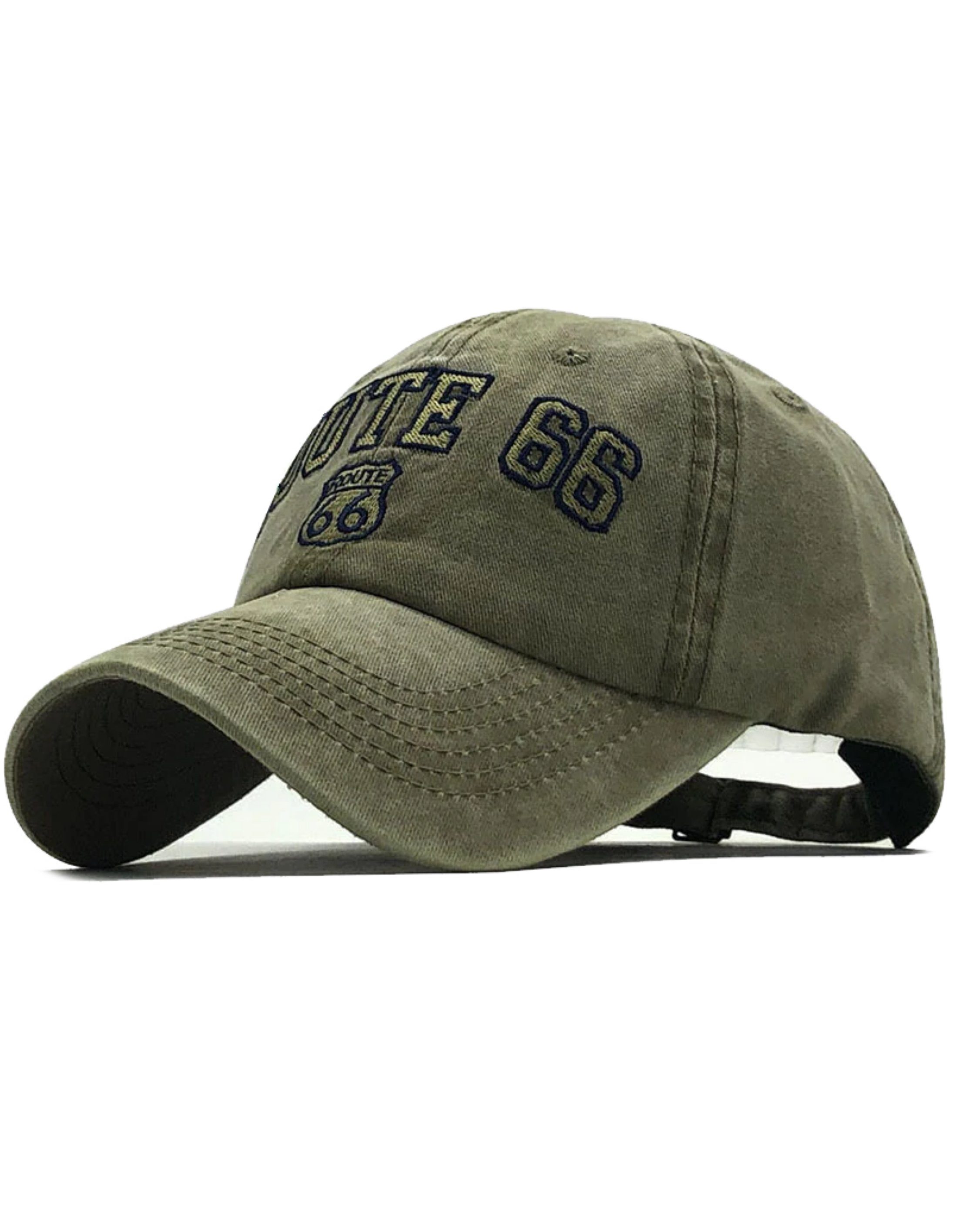 Sporty Baseball Cap Trucker Baseballcap Route 66 USA Travel Cotton Cap