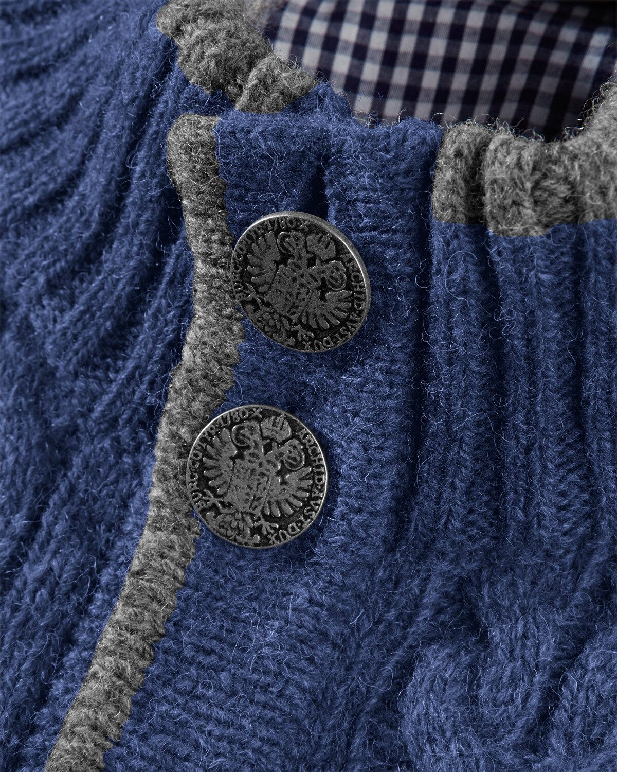 Reitmayer Strickjacke Zopf-Cardigan