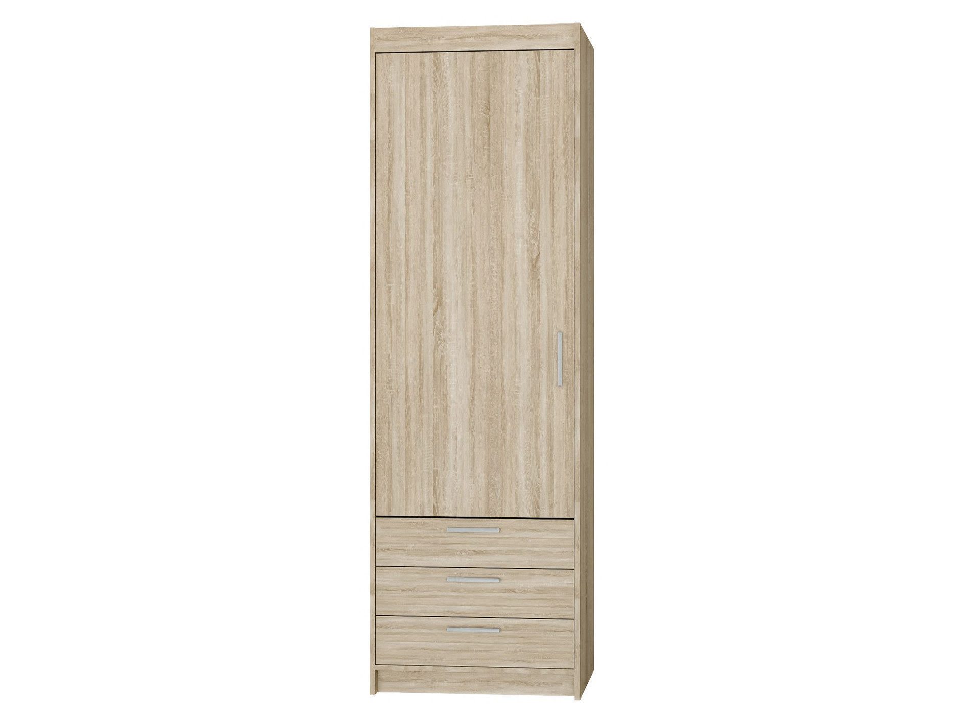 Beautysofa Drehtürenschrank ELENA 1D mit Schubladen günstig online kaufen