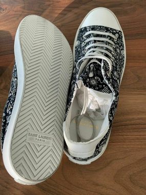 YVES SAINT LAURENT SAINT LAURENT YSL BEDFORD SKULL SNEAKERS TURNSCHUHE SHOES SCHUHE TRAIN Sneaker