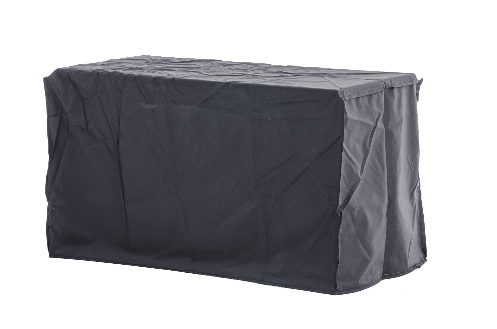 furnicato Abdeckhaube 126 x 71 x 76 cm schwarz