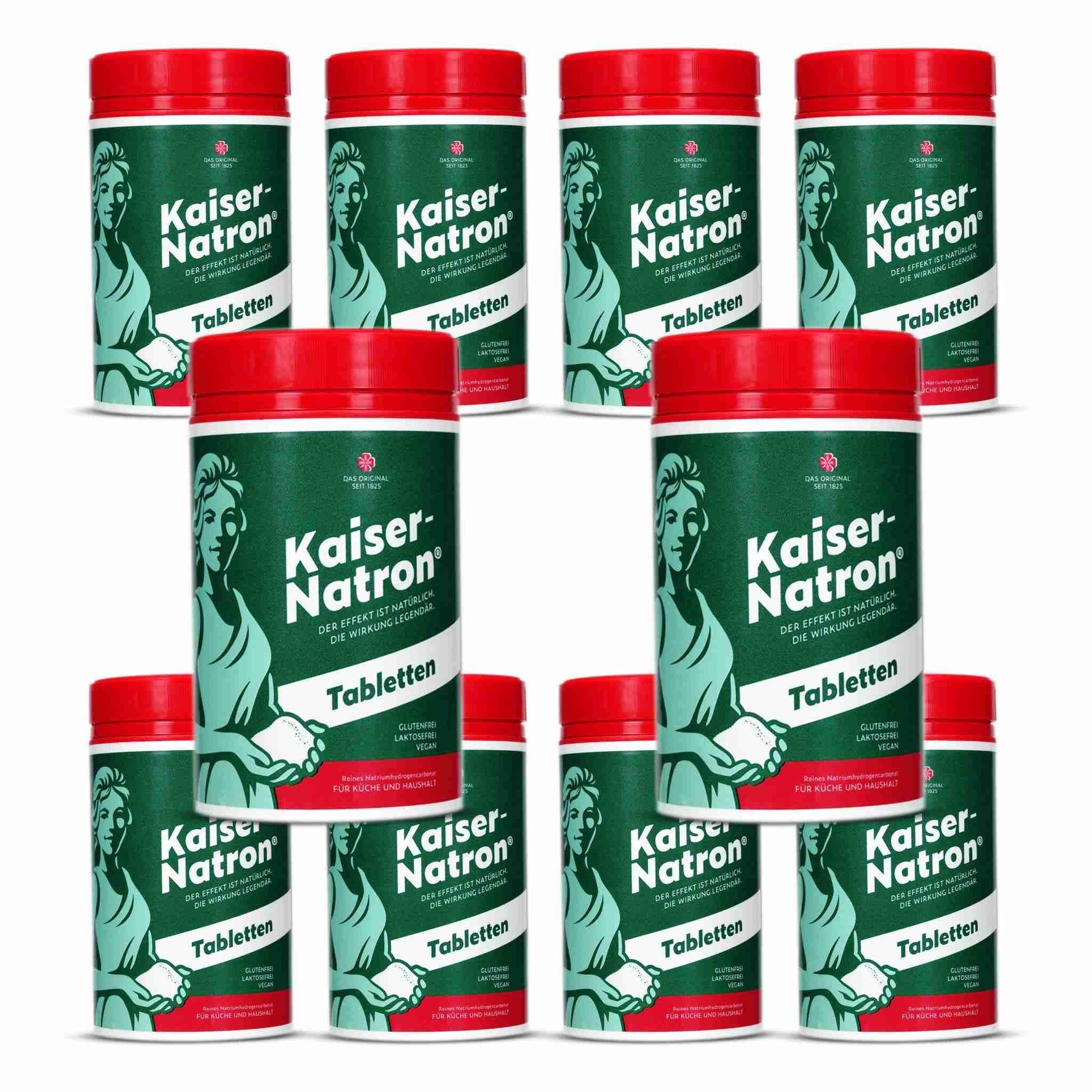 Holste KAISER NATRON Tabletten 10x 100g Sparpaket PZN 00494574 Tabletten