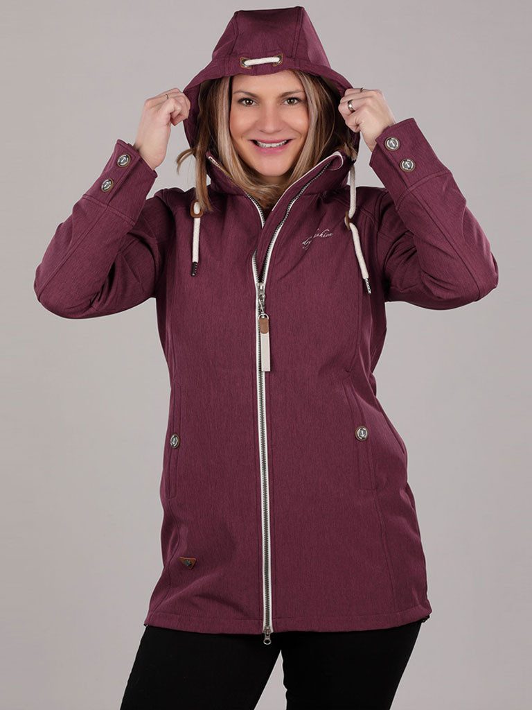 Dry Fashion Softshelljacke Damen Softshell Mantel günstig online kaufen