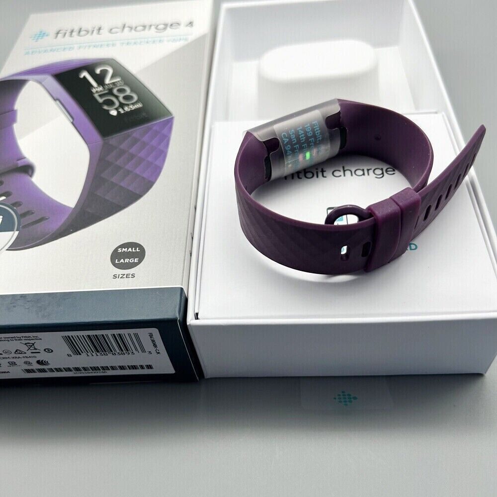 fitbit Fitness-Tracker Charge 4, GPS Heart Rate Activity Tracking SmartWatch