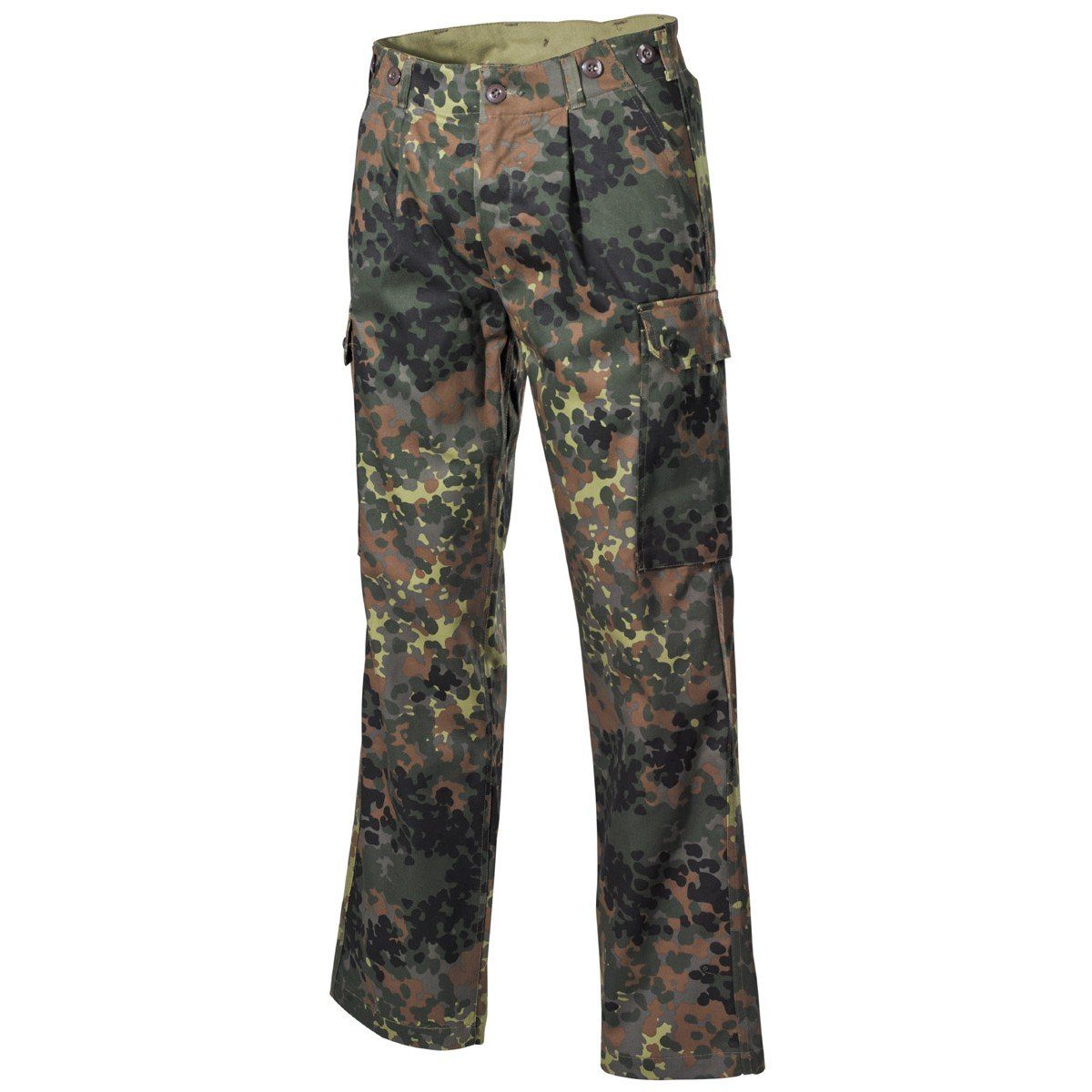 MFH Outdoorhose BW Feldhose, flecktarn, 5 Farben, große Größen - 58