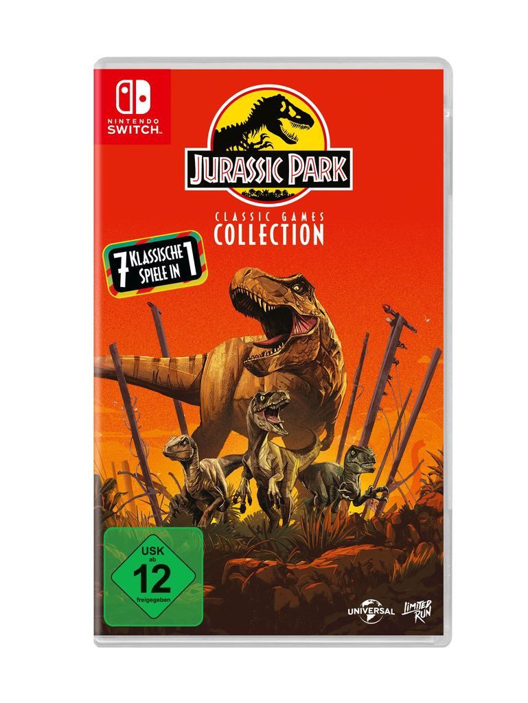 Jurassic Park Classic Games Collection Nintendo Switch