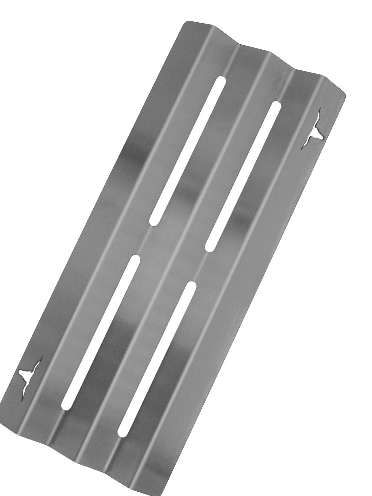 Kette´s Grillzubehör Grillerweiterung Edelstahl Brennerabdeckung, Flavorizer Bars für Napoleon Gasgrills (1 Stück), Rostfrei, Edelstahl, Silber, langlebig 1,5mm stark
