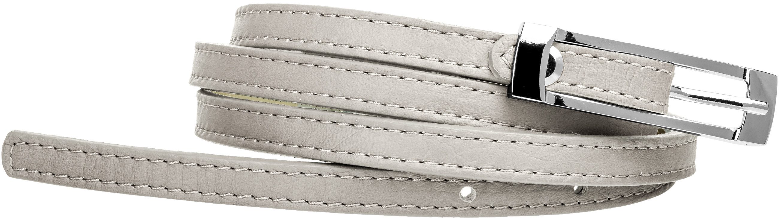 Caspar Taillengürtel GU296 schmaler Damen Ledergürtel günstig online kaufen