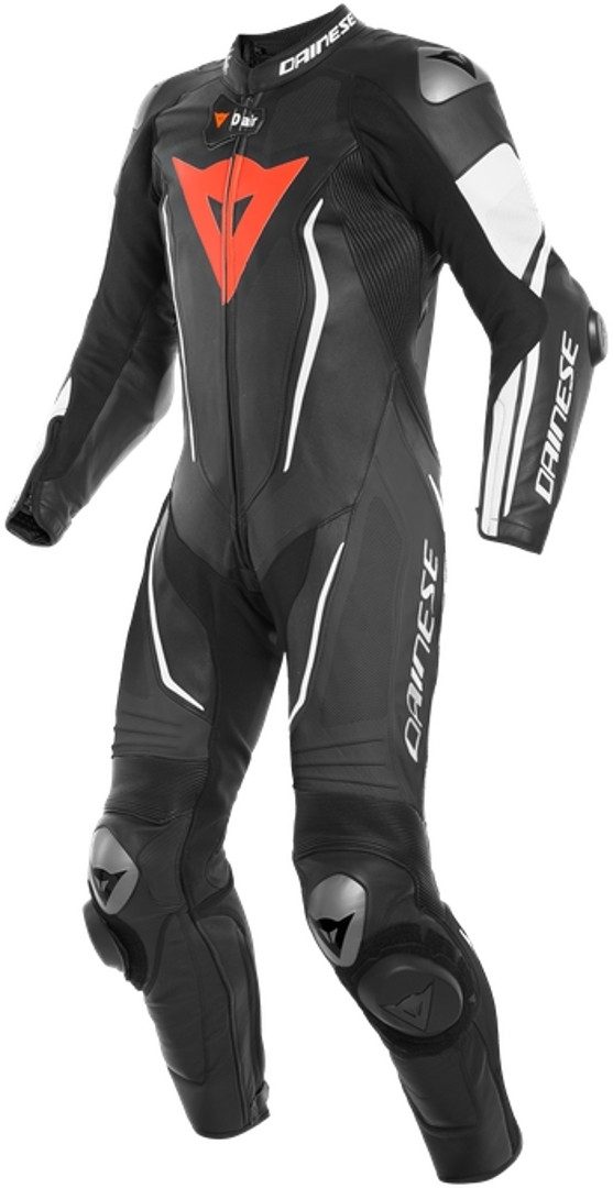 Dainese Motorradkombi Misano 2 D-Air® Airbag 1-Teiler Perforierte Motorrad Lederkombi Airbag integriert,perforiert