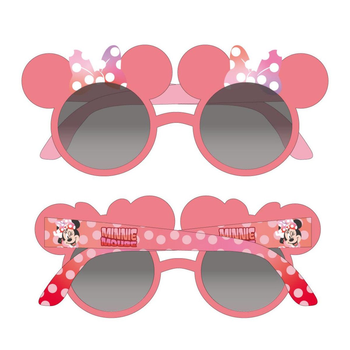 Disney Minnie Mouse Sonnenbrille Kinder Premium komfortable Sonnenbrille für Strand und Outdoor