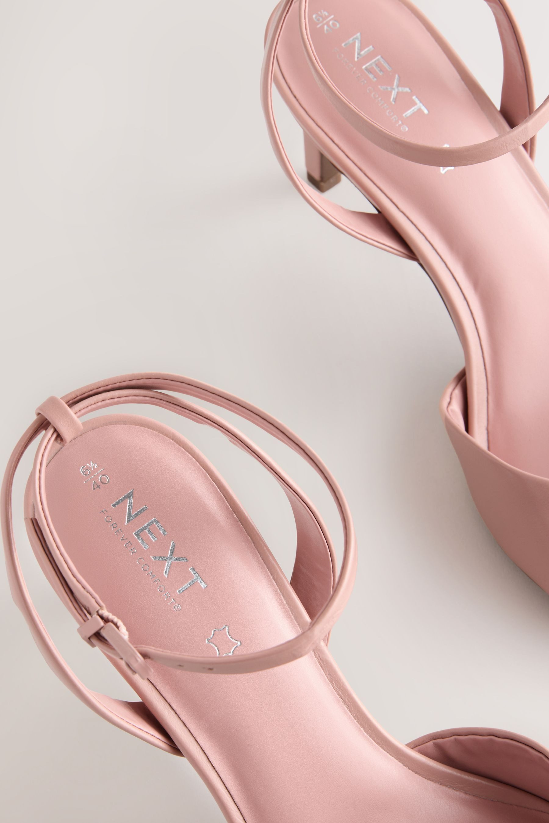 Next Forever Comfort® Sandaletten aus Premium-Leder High-Heel-Sandalette (1 günstig online kaufen