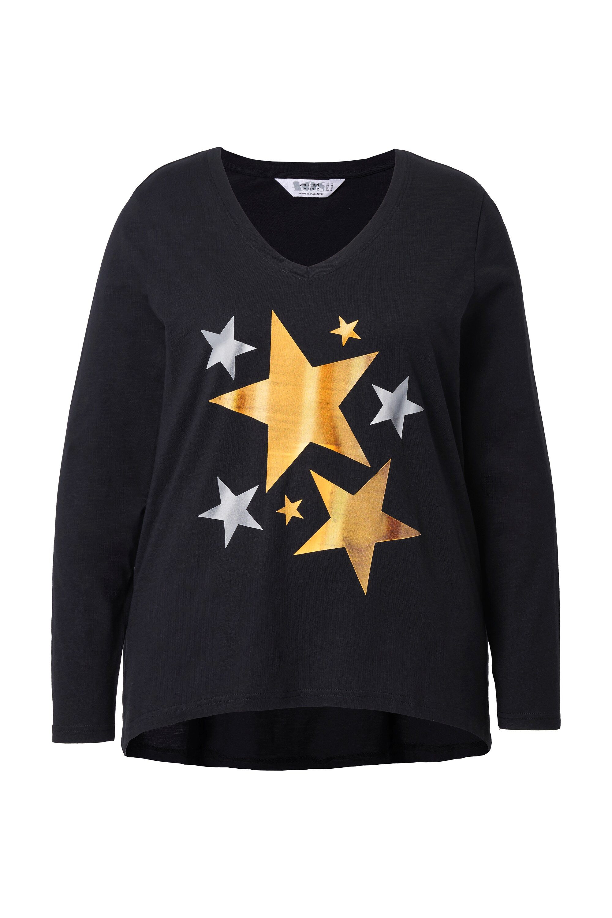 Angel of Style Longshirt T-shirt mit Weihnachtlichem Motiv günstig online kaufen