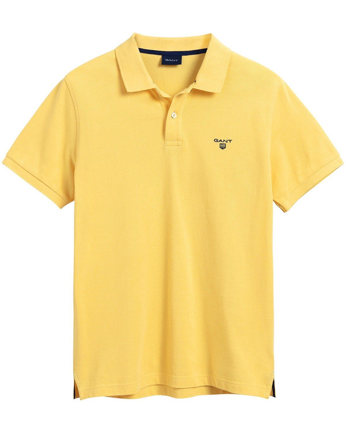 Gant Poloshirt Yellow Piqué-Poloshirt Banana