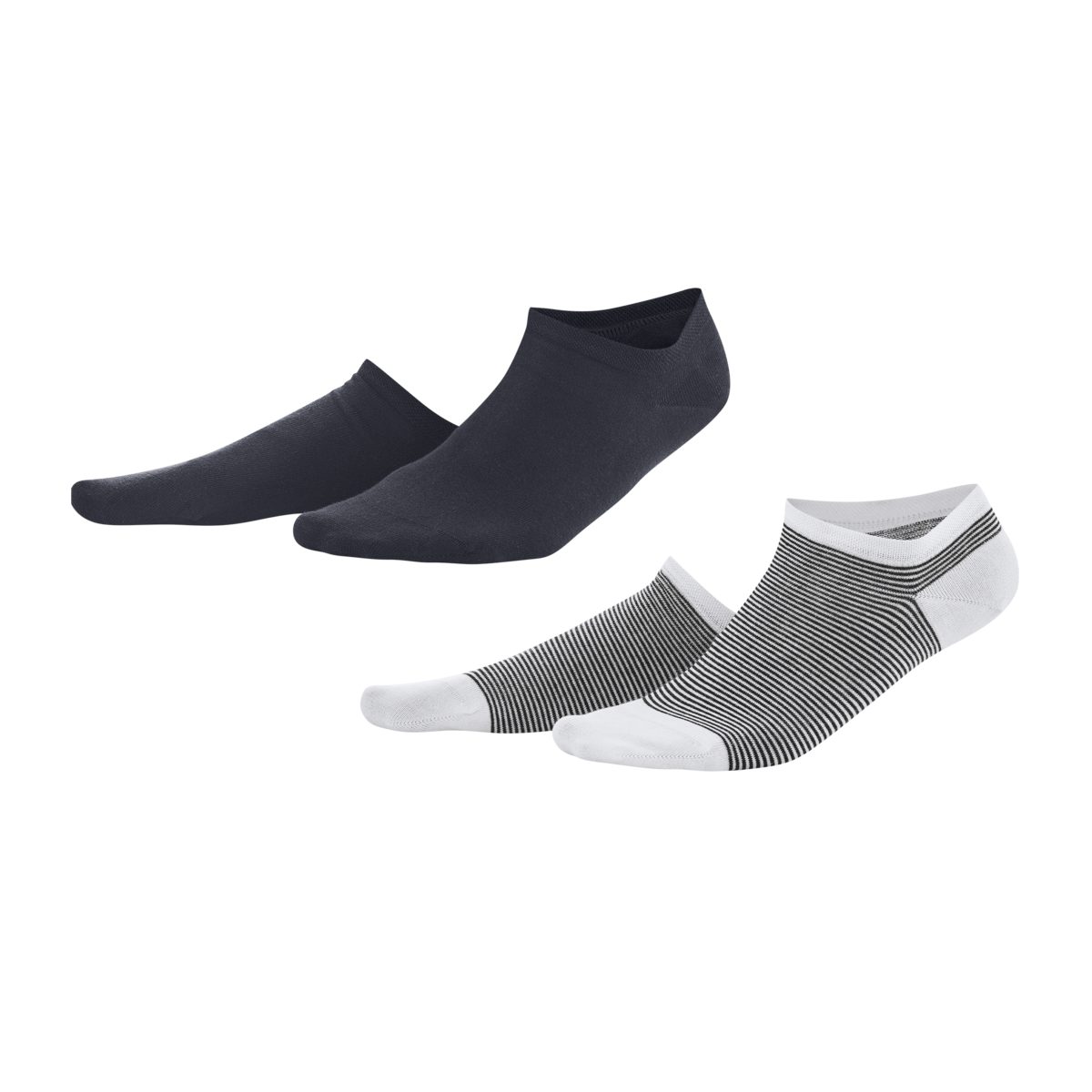 LIVING CRAFTS Sneakersocken ABBY, 2er Pack GOTS zertifiziert