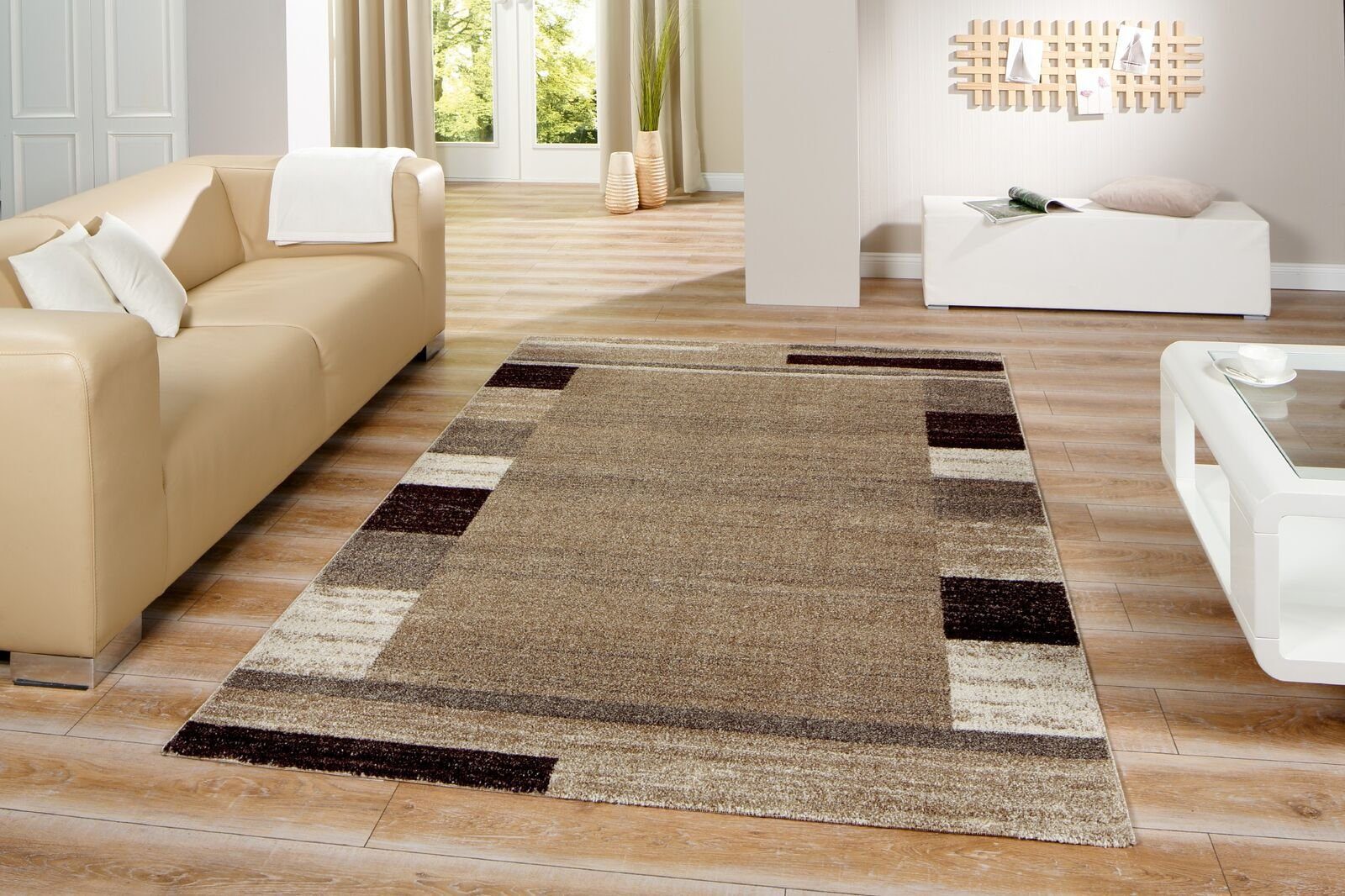 Teppich Teppich Mozart beige grau, Peyer Syntex, rechteckig