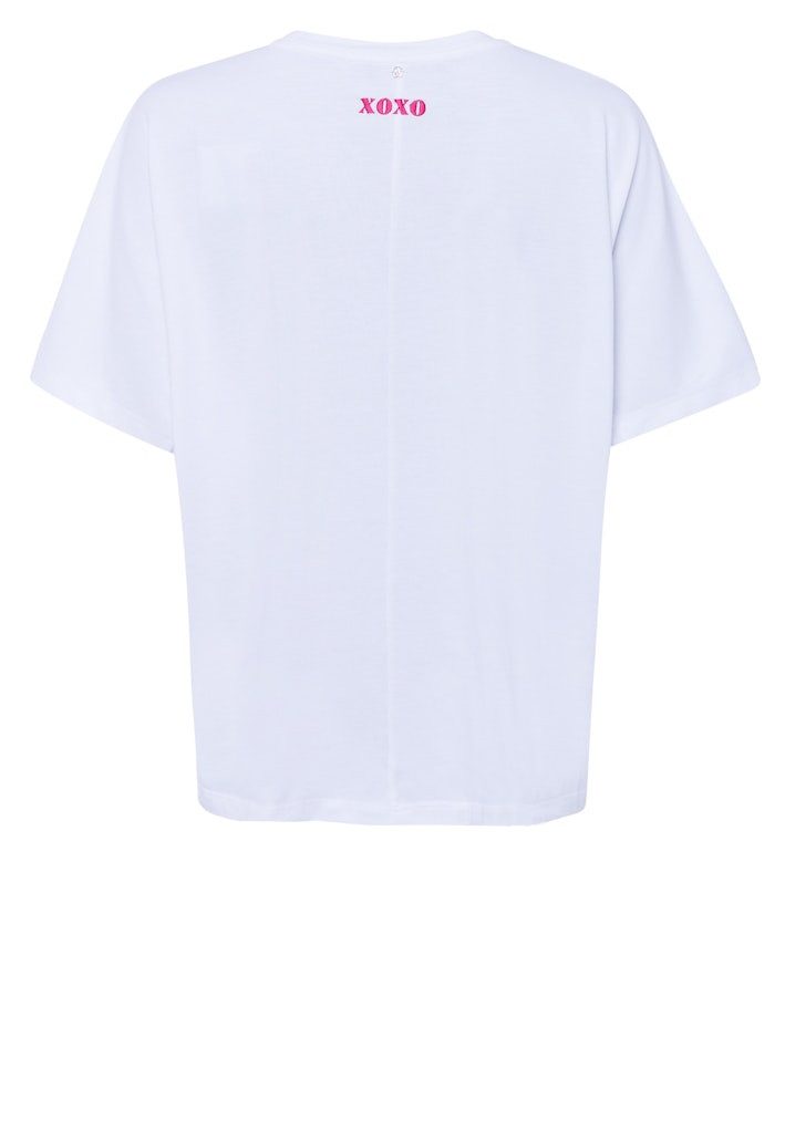 MARC AUREL Kurzarmshirt Shirts pink varied günstig online kaufen