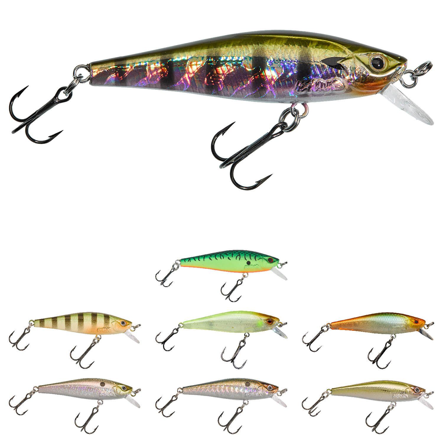 Gunki Fishing Kunstköder Gunki Gamera 65SP Twitchbait Wobbler, (1-St)