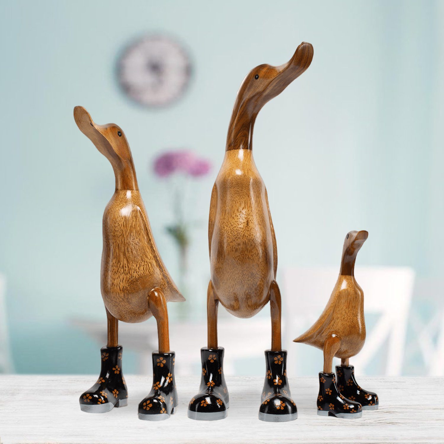 DomDeco Dekofigur Handgefertigte Deko-Figur aus Holz günstig online kaufen