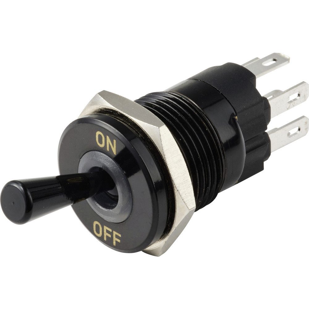TRU COMPONENTS Schalter TRU COMPONENTS TC-14378420 Kippschalter 250 V/AC 15 A 1 x Ein/Aus IP6 (TC-14378420)