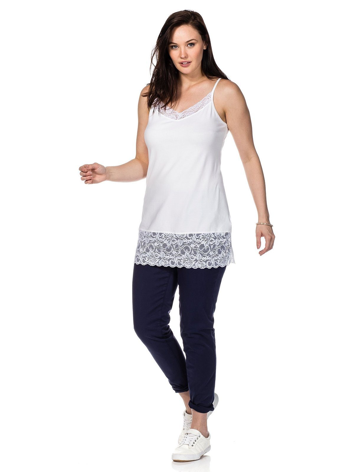 Sheego Longtop Große Größen mit verstellbaren Trägern