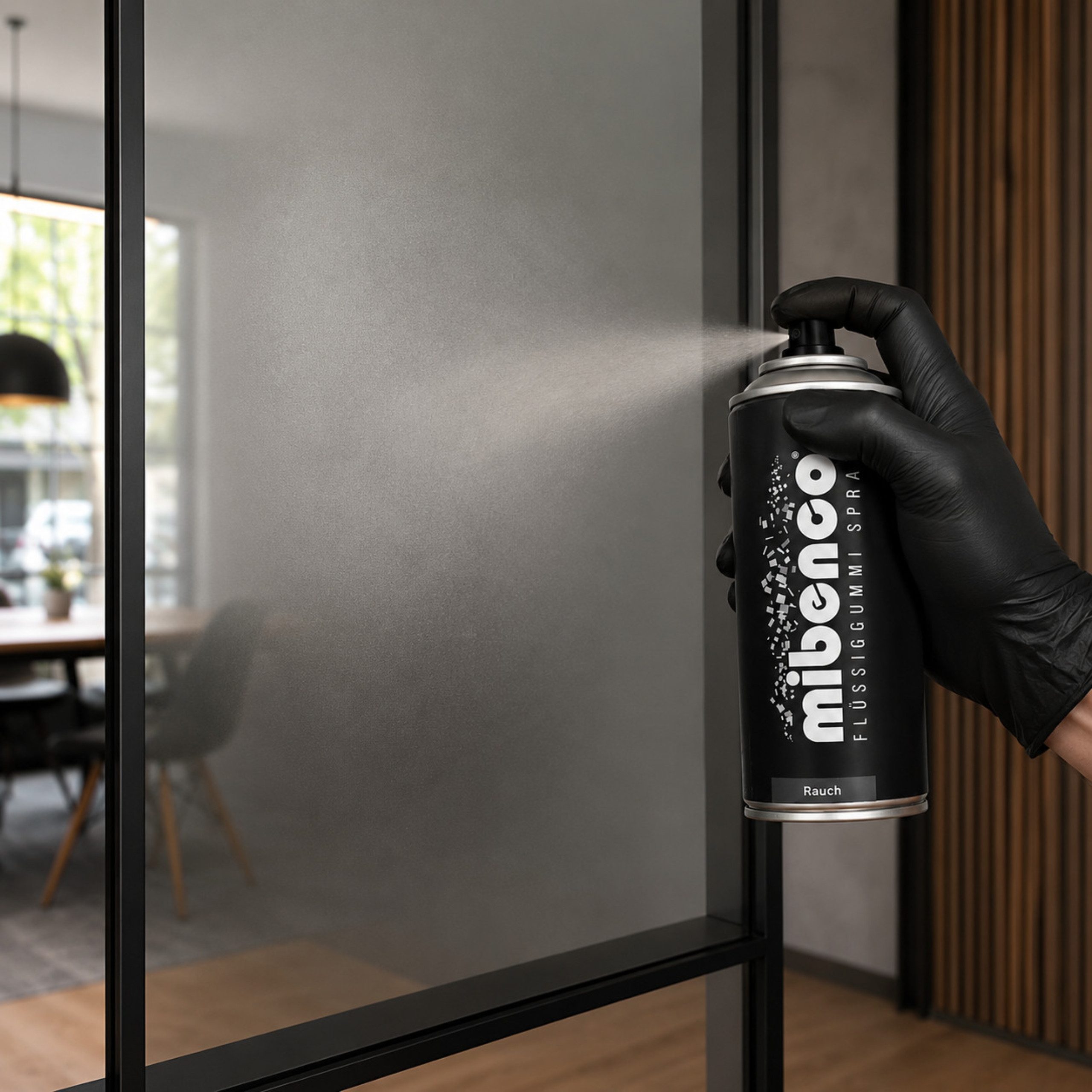 mibenco Sprühlack mibenco Flüssiggummi Spray 400 ml Rauch Matt abziehbare Sprühfolie