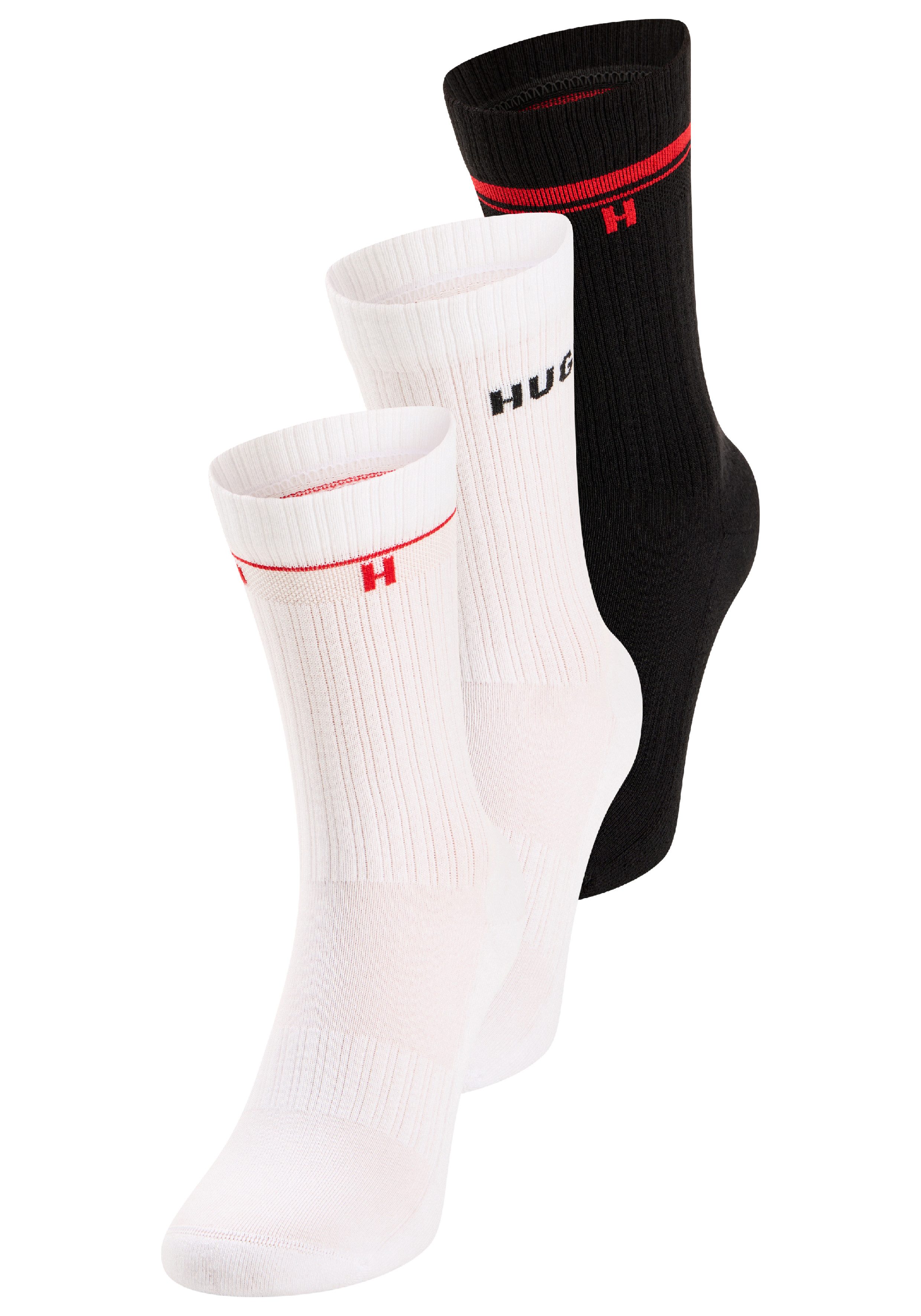 HUGO Socken 3P QS RIB SPACED MD