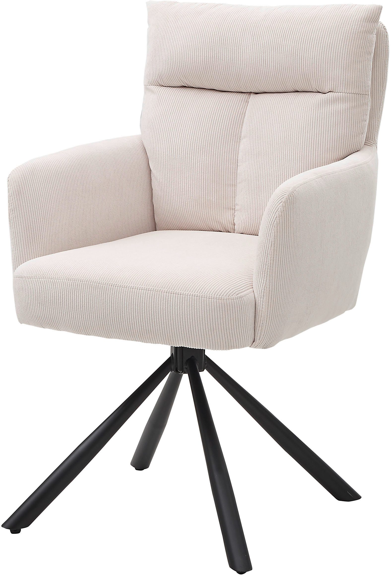 Stolkom Sp.z.o.o. Armlehnstuhl Sofia (Packung, 1 St), 180 grad drehbar mit Auto-Return, Federkern im Sitz