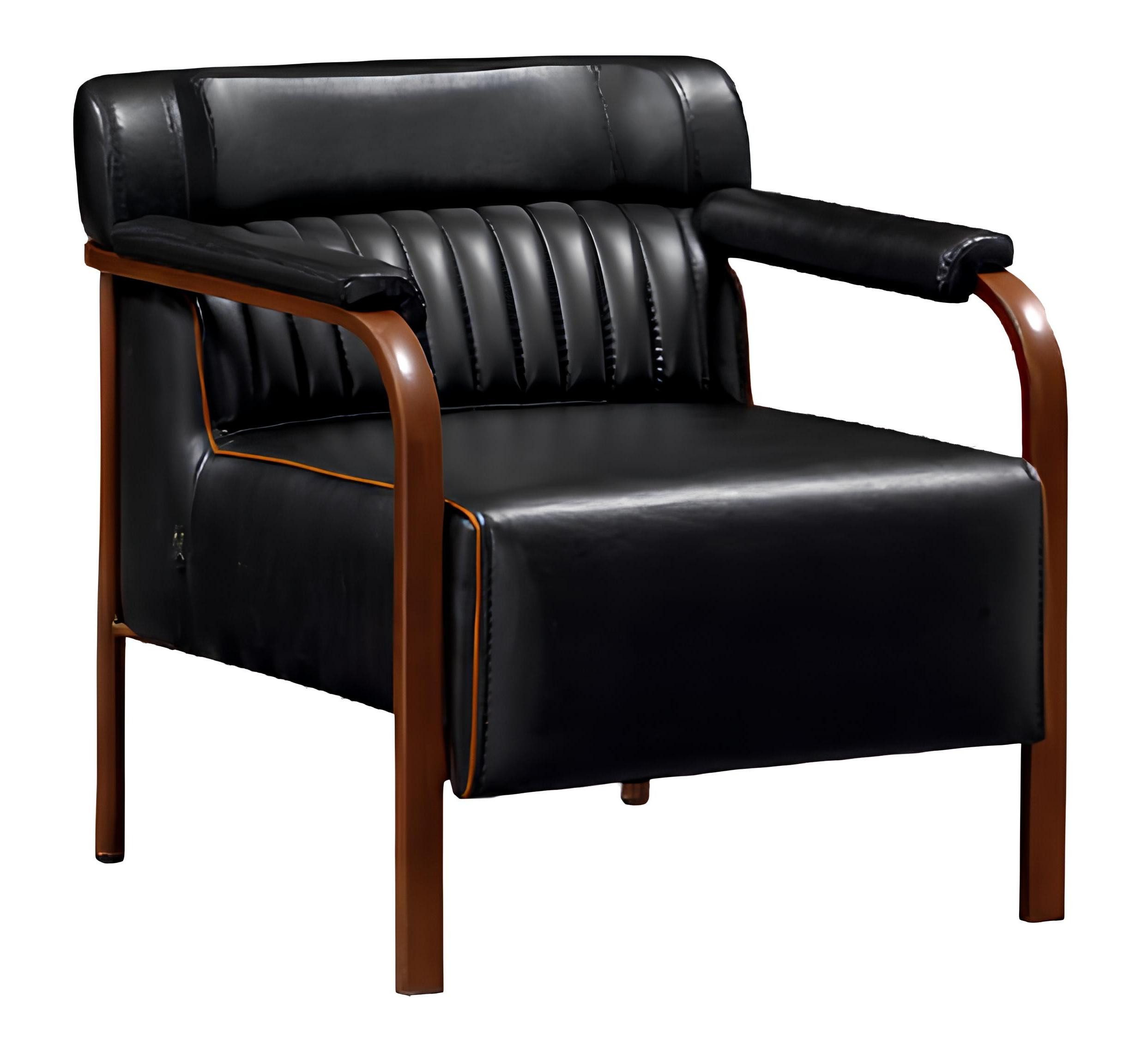 Xlmoebel Loungesessel Komfortabler Sessel in elegantem Schwarz für stilvolles Wohnen (1-St., Sessel), Hergestellt in Europa