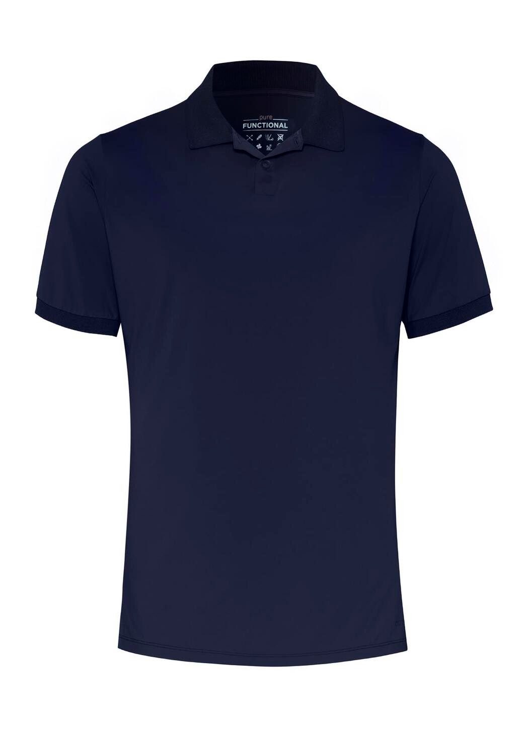 Pure T-Shirt Pure Functional Polo slim fit Halb