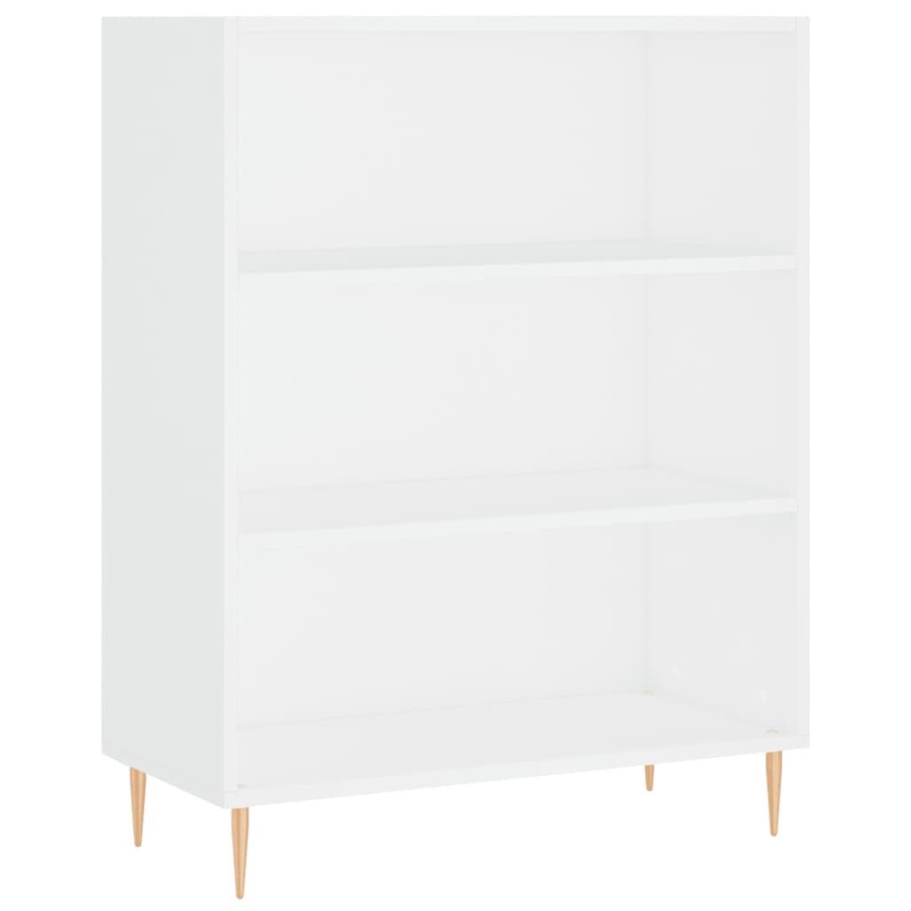 vidaXL Bücherregal Bücherregal Weiß 69,5x32,5x90 cm günstig online kaufen