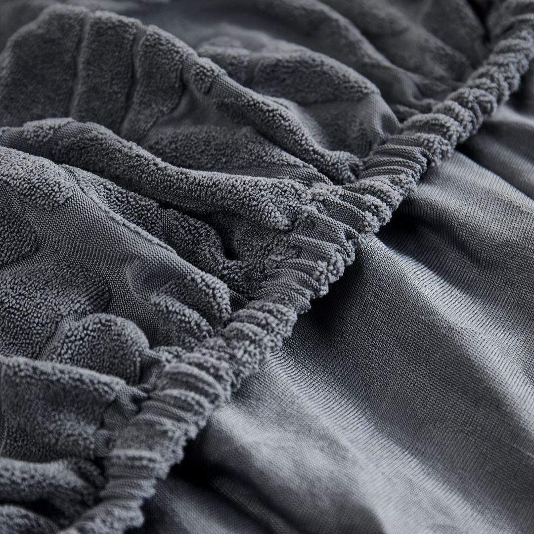 BYSURE Bettbezug, (1 St), Stretch-Jacquard-Bett Kopfteil Abdeckung