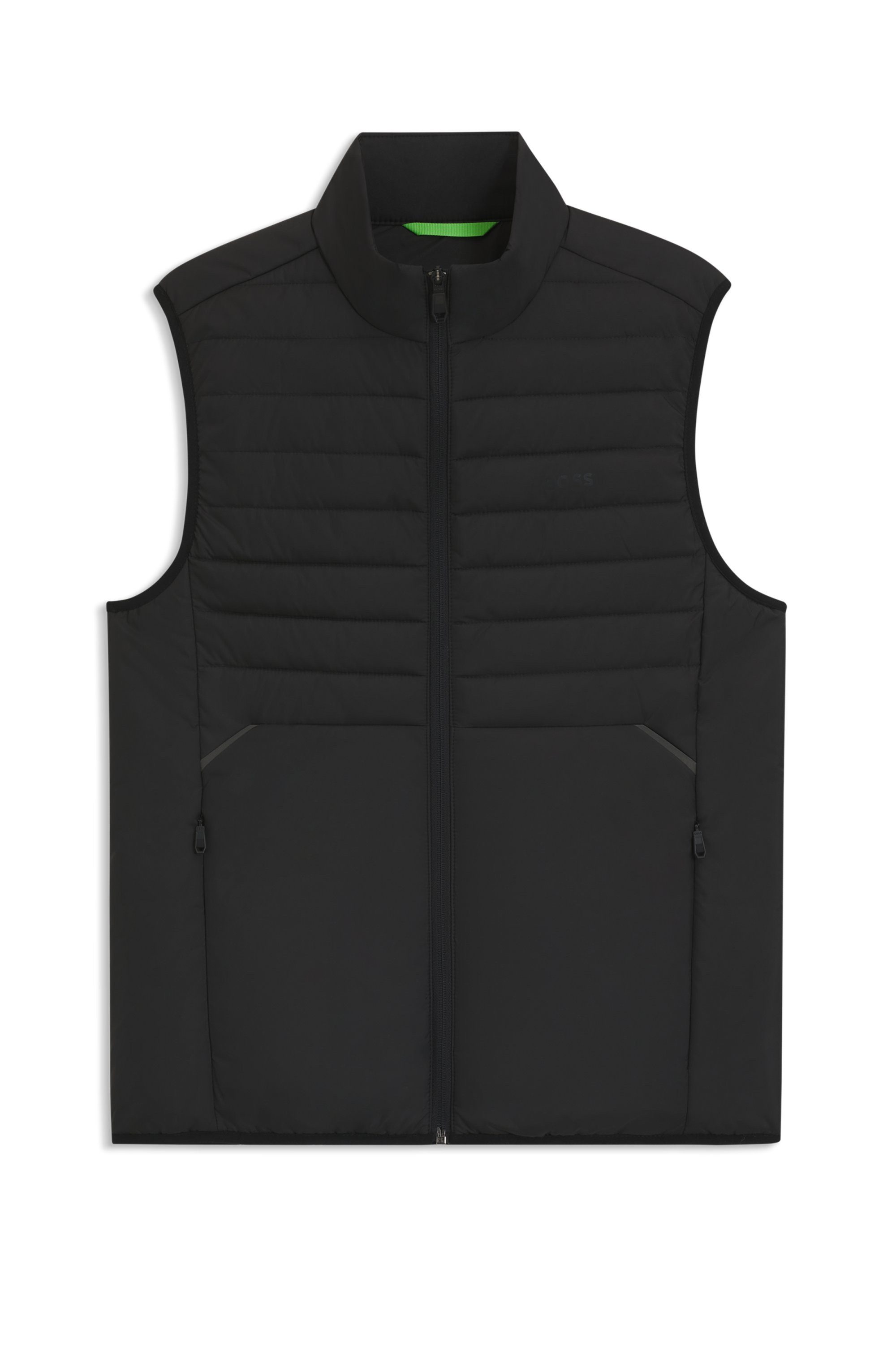 BOSS GREEN Steppweste V Urbanex Vest mit soften Stretch-Einsätzen und reflektierenden Details