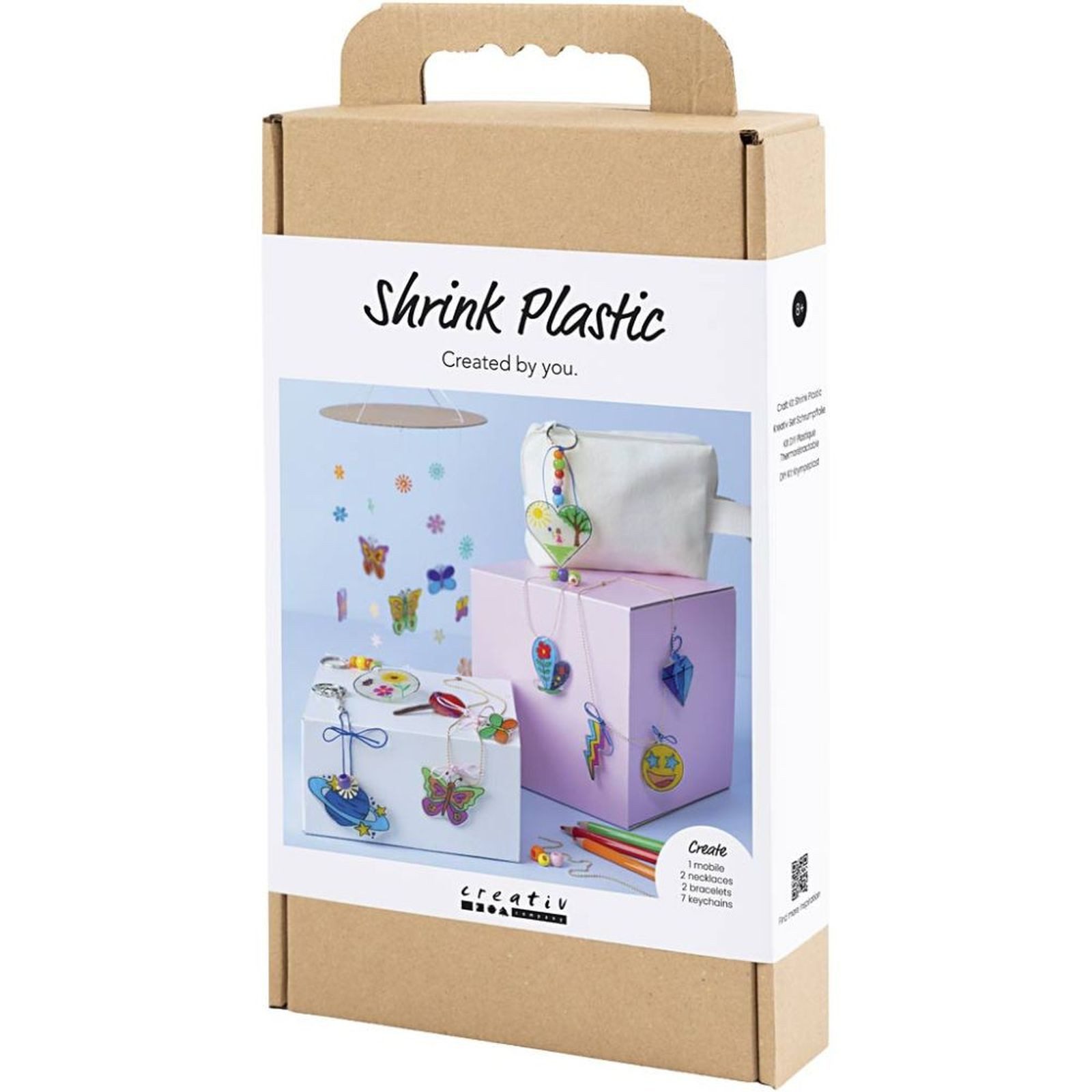 creativ company Kreativset Plastikschrumpfplatten, (1-tlg)