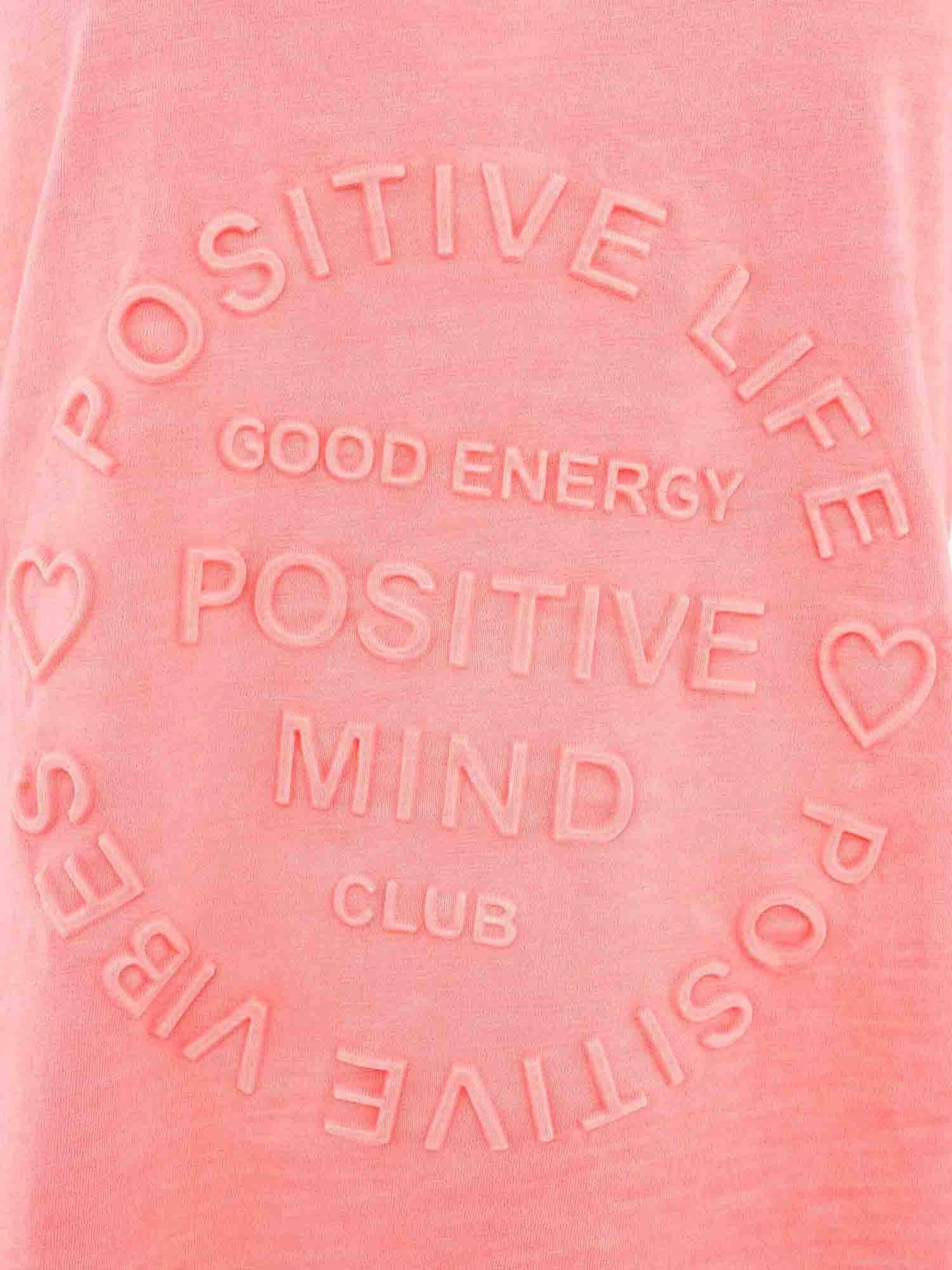 Zwillingsherz T-Shirt Positive Mind (1-tlg) Weiteres Detail günstig online kaufen