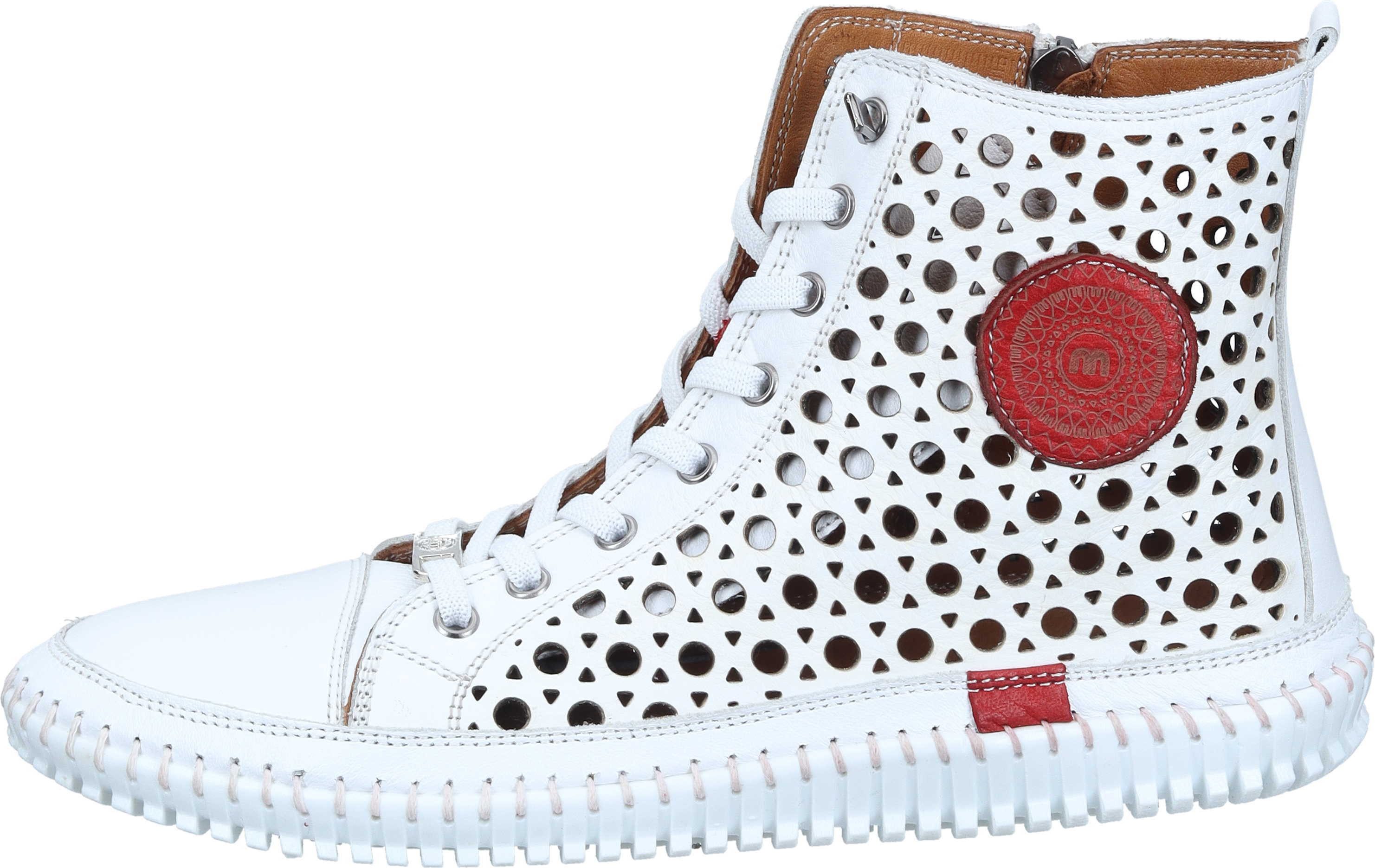 Manitu Stiefeletten Stiefelette aus echtem Leder