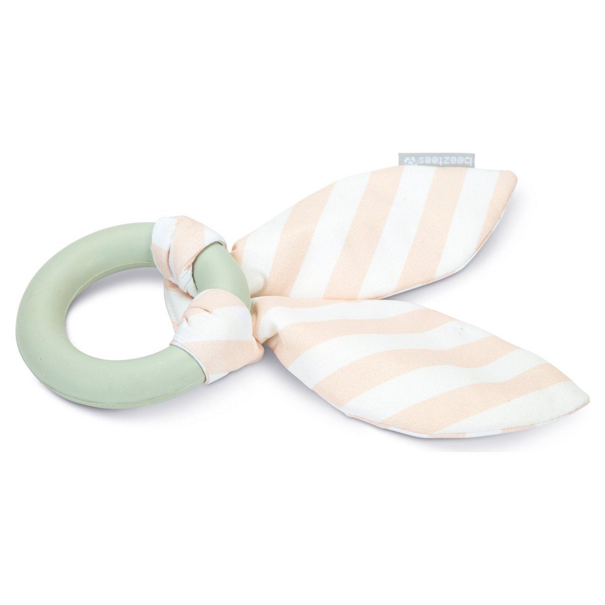 Beeztees Zahnpflege-Spielzeug Puppy Gummispielzeug Kau Ring Tjuwa grau