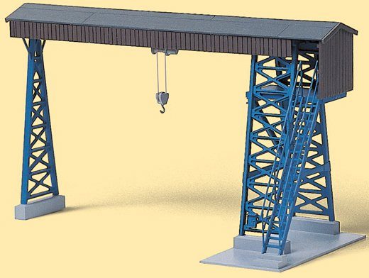 Image of Auhagen Modelleisenbahn-Gebäude »Überladekran«, Spur H0, Made in Germany
